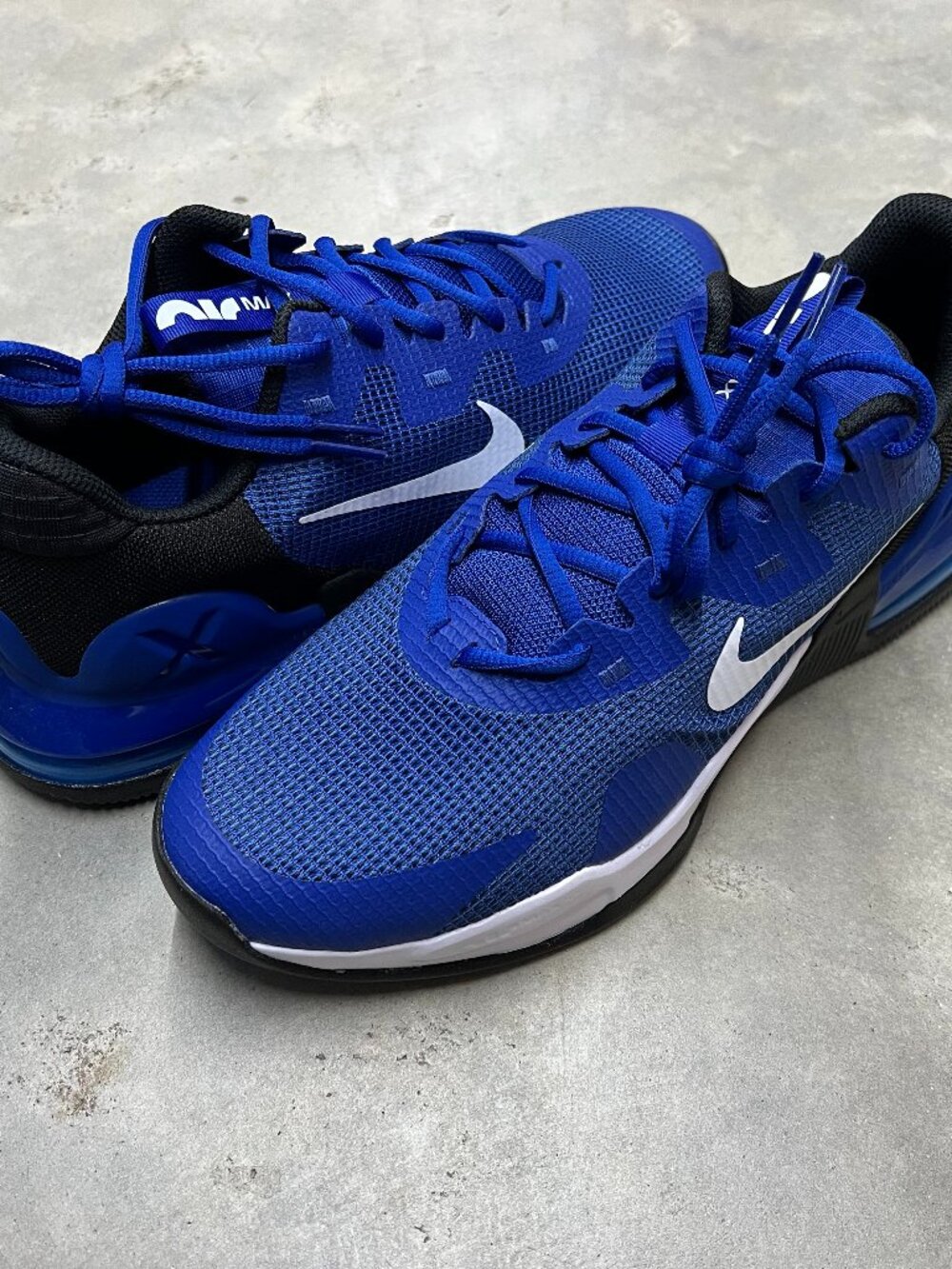 Nike Air Max Alpha Trainer 5 Men's Size 9.5 Royal Blue Black DM0829 400 - New